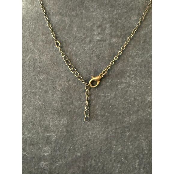 Gold and green blue daisy-shaped rhinestone clusters - Picture 3 of 5